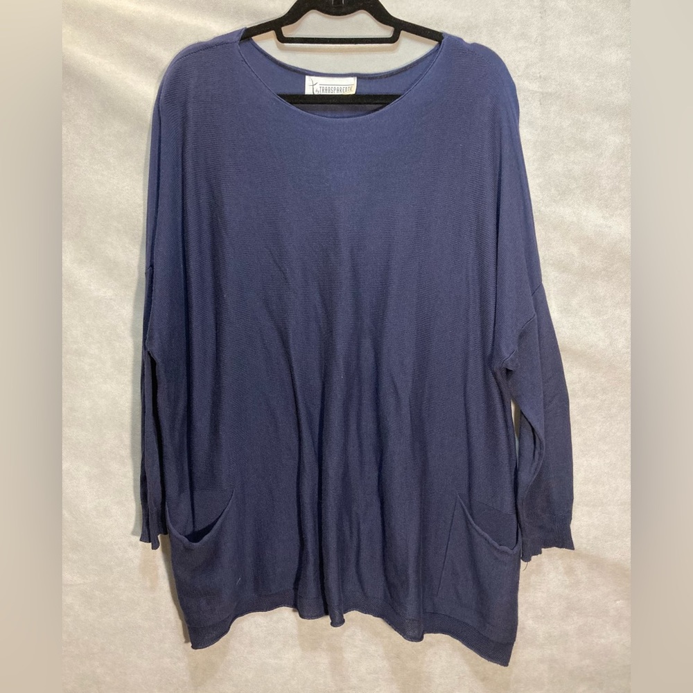 Transparente Cotton Modal Scoop Neck Top